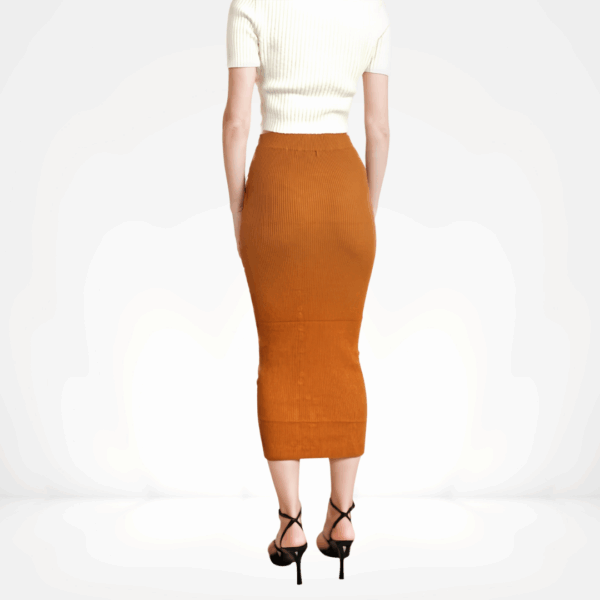 Amber Cascade Midi Skirt - Image 3