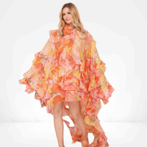 Coral Daybreak Gown