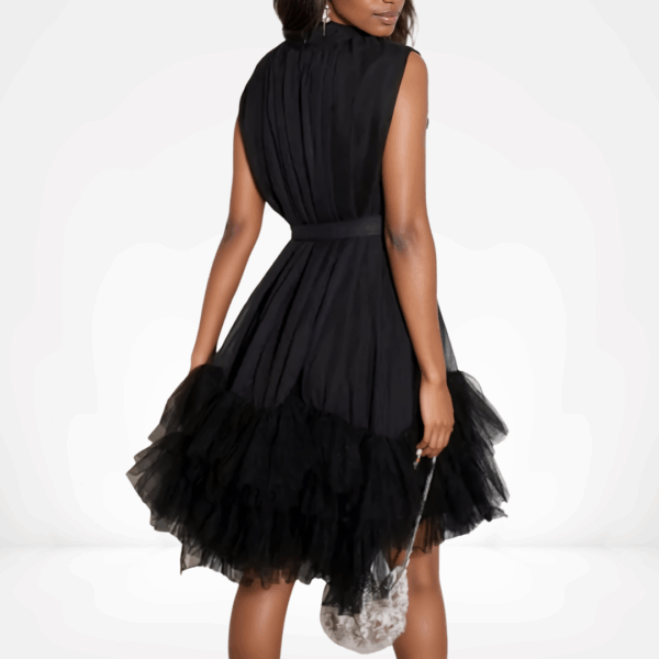 Ébène Cascade Dress - Image 3