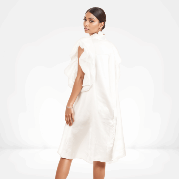 Lumière Cascade Shirt Dress - Image 2