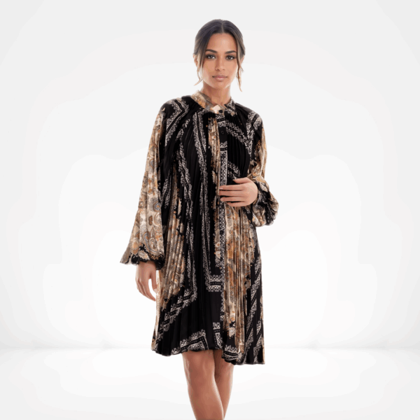 Midnight Baroque Whisper Dress - Image 2