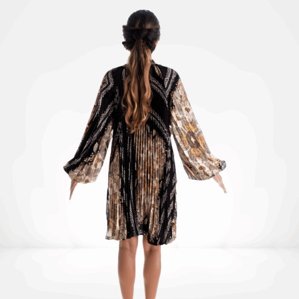 Midnight Baroque Whisper Dress - Image 3
