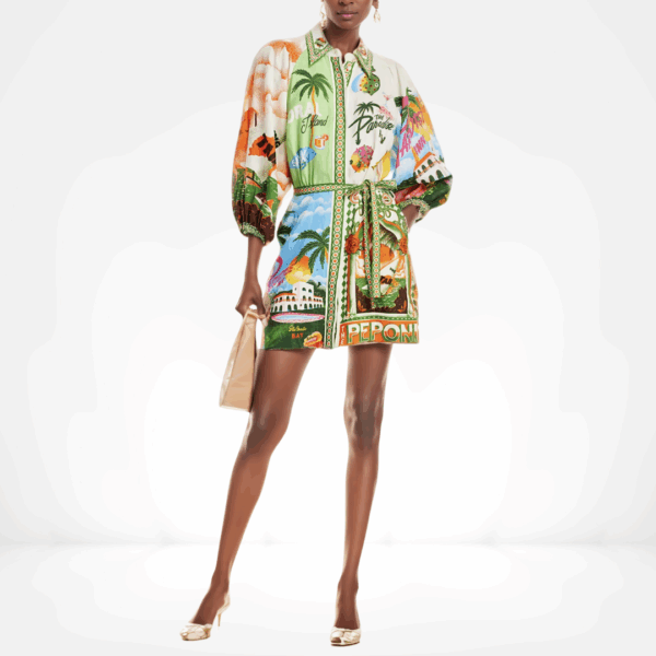 Paradiso Isle Shirt Dress - Image 2