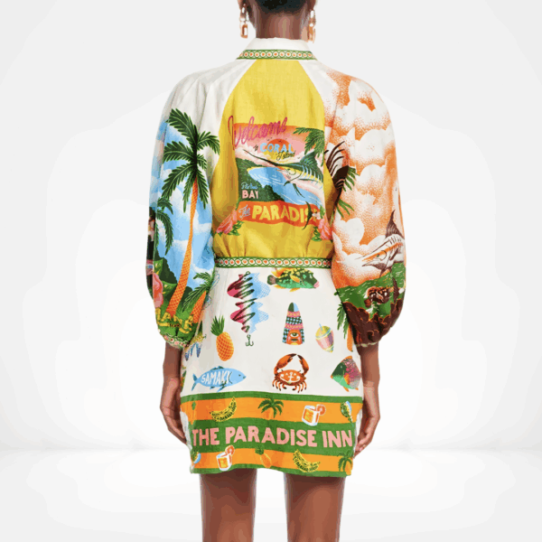 Paradiso Isle Shirt Dress - Image 3